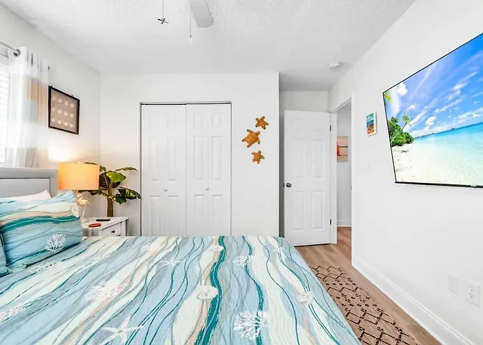 Сasa de vacaciones In 90 Seconds With Hot Tub Coffee Bar & Games Clearwater Beach